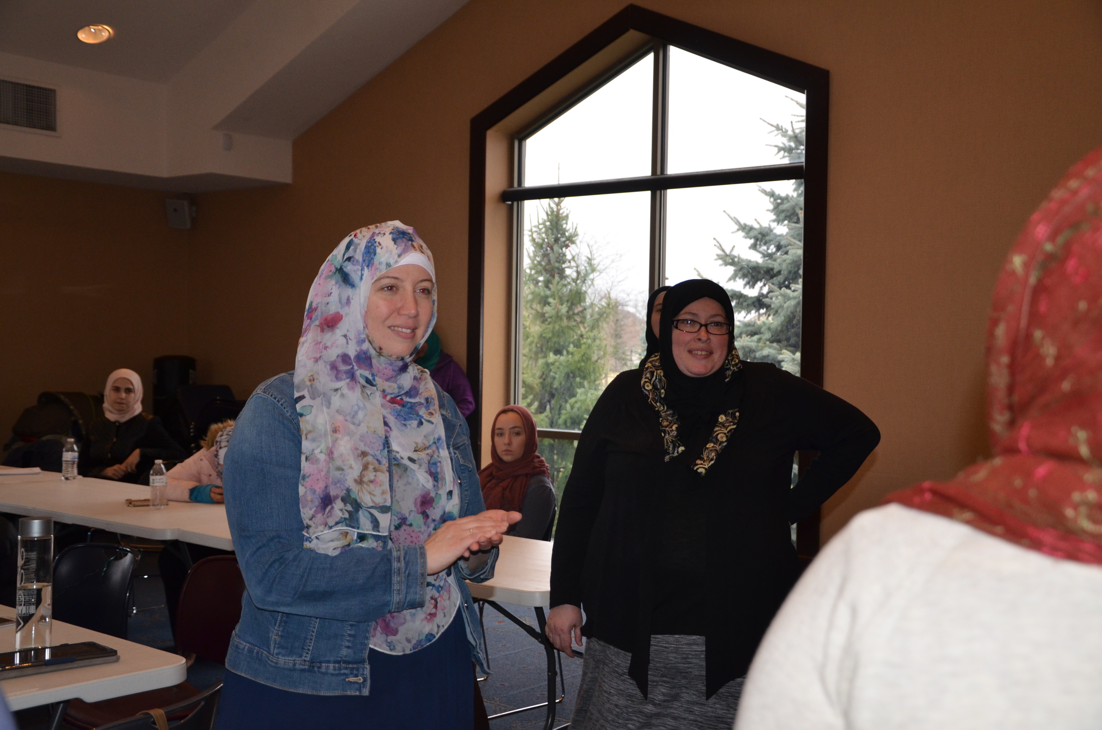 Megan Wyatt at Noor Islamic Center