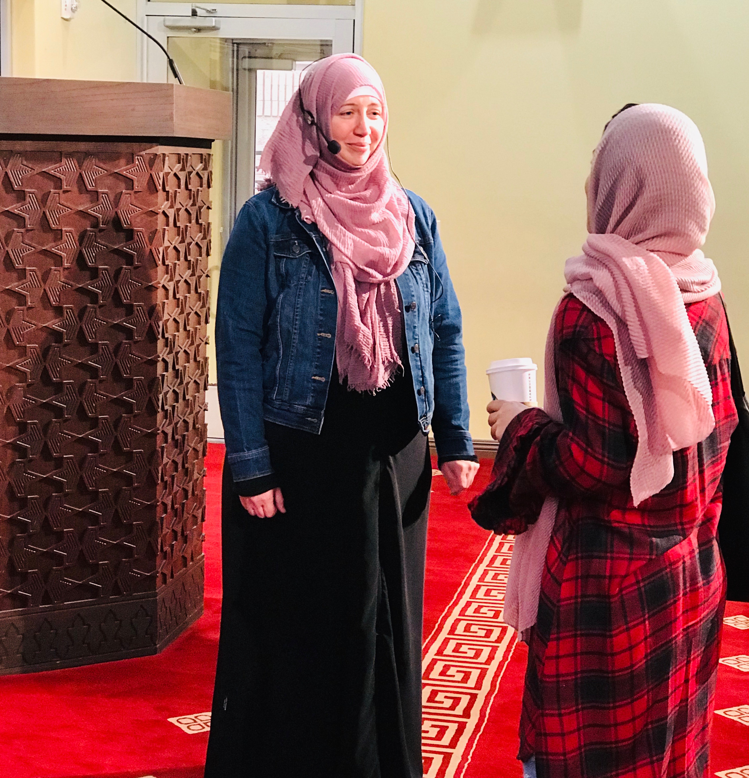 Muslim speaker Megan Wyatt